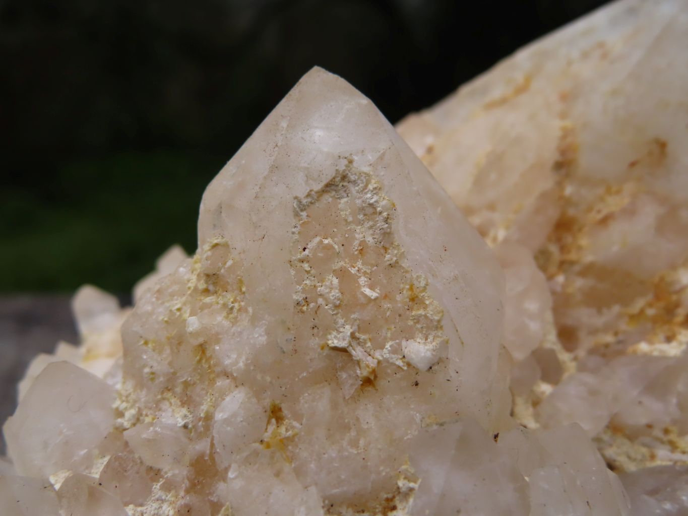 Natural Castle Quartz Clusters x 2 From Madagascar - TopRock