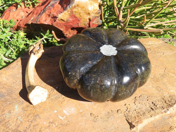 Polished Pumpkin Carving x 1 From Zimbabwe - TopRock