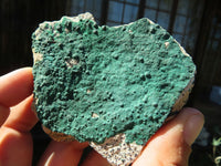 Natural Crystalline Malachite Specimens x 6 From Congo - TopRock