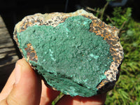 Natural Crystalline Malachite Specimens x 6 From Congo - TopRock