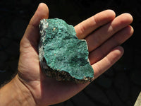 Natural Crystalline Malachite Specimens x 6 From Congo - TopRock