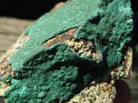 Natural Crystalline Malachite Specimens x 6 From Congo - TopRock