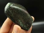 Polished Cupro Zoisite Free Forms & One Verdite x 3 From Zimbabwe - TopRock
