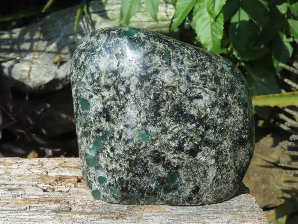 Polished Emeralds In Matrix Free Forms x 2 From Sandawana, Zimbabwe - TopRock