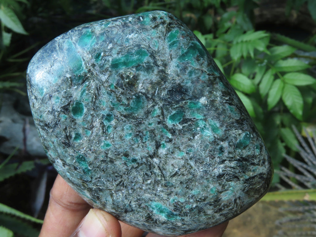 Polished Emeralds In Matrix Free Forms x 2 From Sandawana, Zimbabwe - TopRock