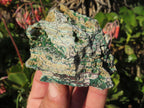 Natural Malachite Crystalline Specimens x 6 From Tenke Fungurume, Congo - TopRock