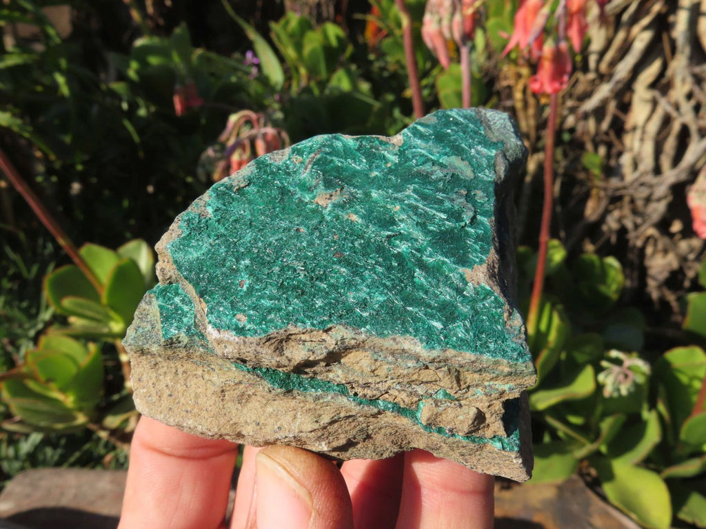 Natural Malachite Crystalline Specimens x 6 From Tenke Fungurume, Congo - TopRock