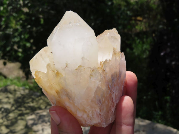 Natural Castle Quartz Crystals x 21 From Madagascar - TopRock