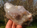 Natural Groovy Hematoid Quartz Crystal Formation x 4 From Karoi, Zimbabwe - TopRock