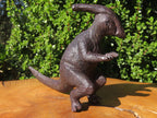 Polished Extra Large Soapstone Dinosaur Carving x 1 From Zimbabwe - TopRock