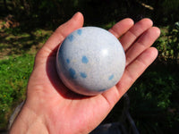 Polished Blue Spotted Spinel Spheres x 6 From Madagascar - TopRock