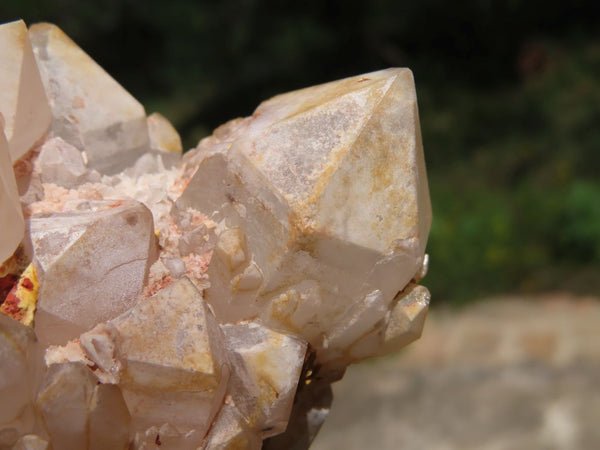 Natural Hollandite Star Quartz Clusters x 3 From Ambositra, Madagascar - TopRock