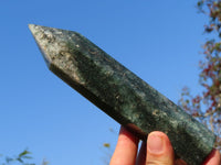 Polished Green Fuchsite Crystal Points & Standing Free Forms x 4 From Madagascar - TopRock