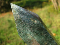 Polished Green Fuchsite Crystal Points & Standing Free Forms x 4 From Madagascar - TopRock