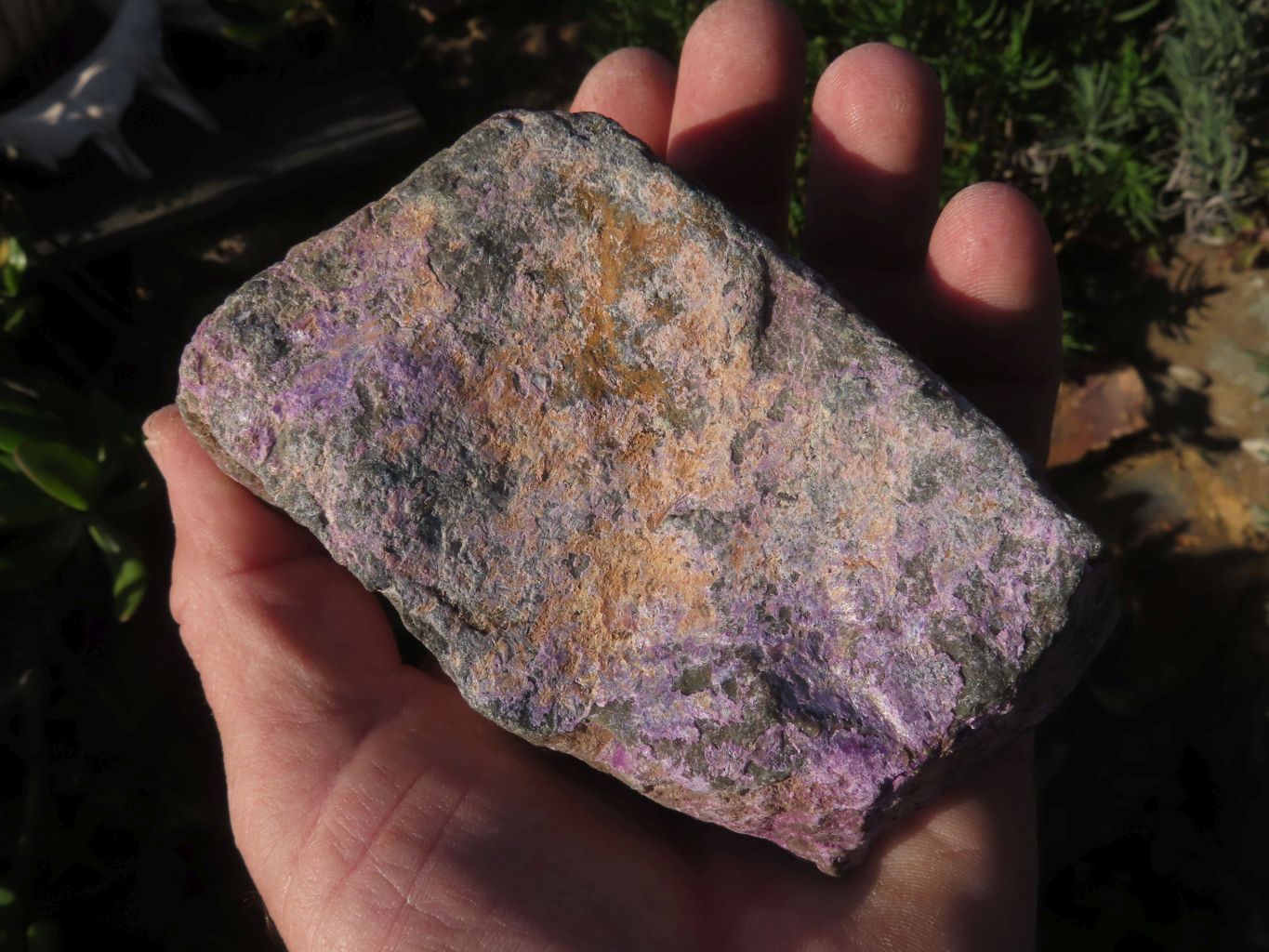 Natural Stichtite & Serpentine Specimens x 6 From Barberton, South Africa - TopRock