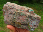 Natural Drusy Crystalline Malachite on Matrix Specimens x 2 From Tenke, Congo - TopRock