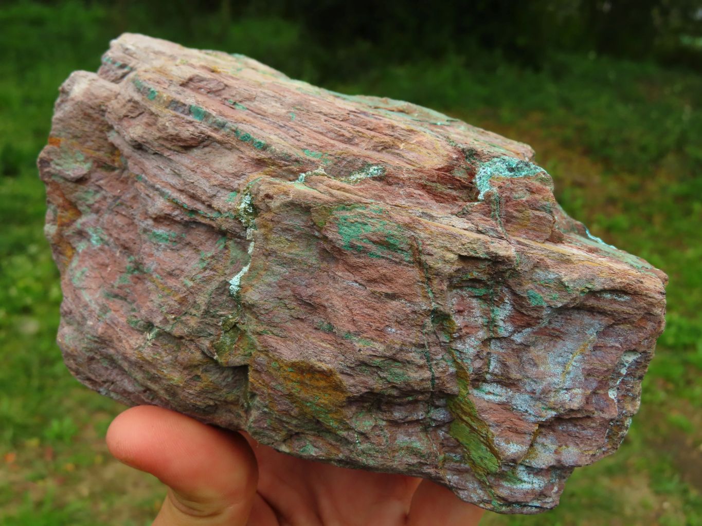 Natural Drusy Crystalline Malachite on Matrix Specimens x 2 From Tenke, Congo - TopRock