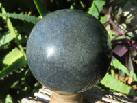 Polished Lazulite Spheres x 2 From Ambatfinhandrana, Madagascar - TopRock