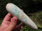 Polished Mixed Massage Wands x 2 Aragonite & x 1 Fixed Not A Grade Ocean Jasper x 3 From Madagascar - TopRock