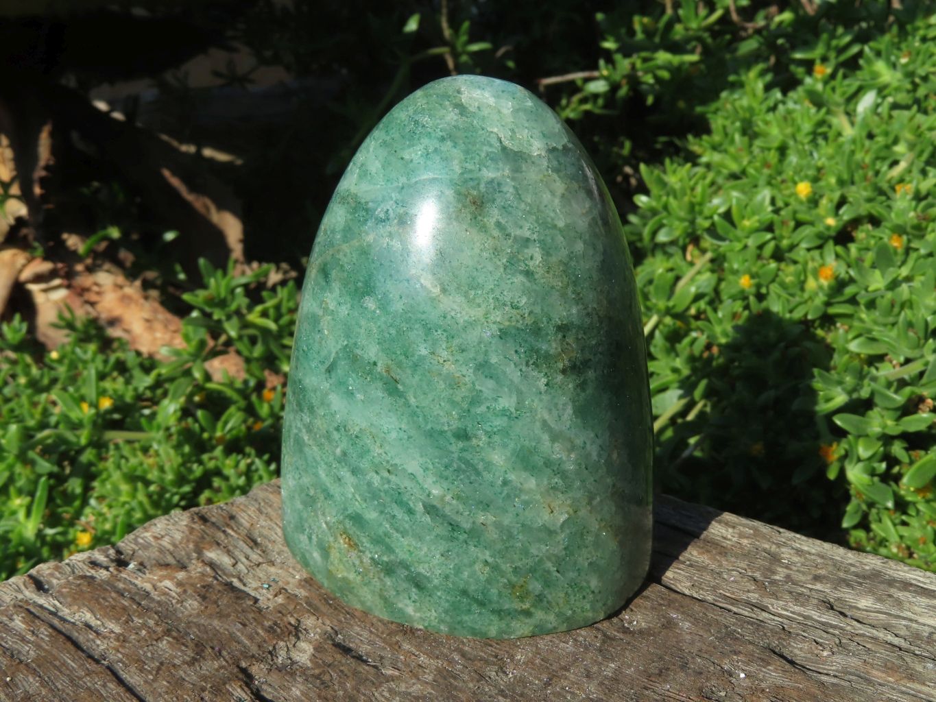 Polished Green Fuchsite Standing Free Forms x 3 From Madagascar - TopRock
