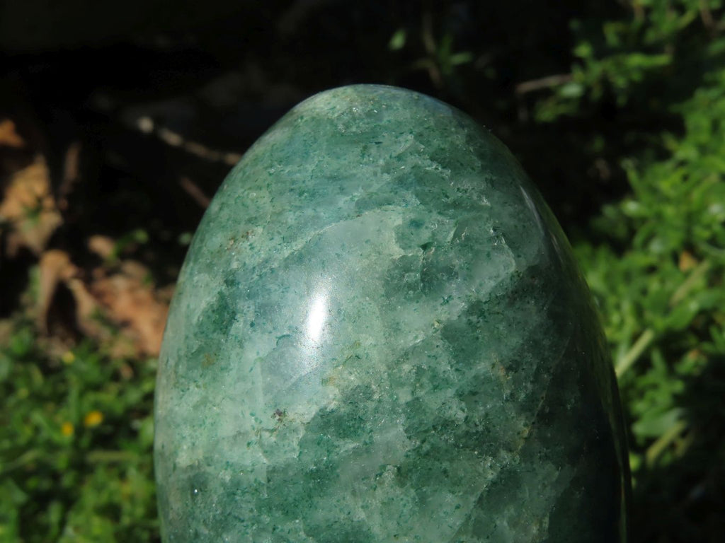 Polished Green Fuchsite Standing Free Forms x 3 From Madagascar - TopRock