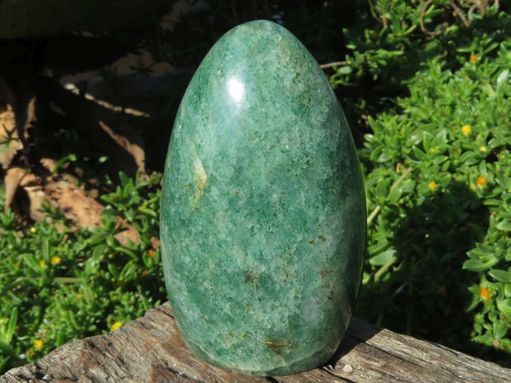 Polished Green Fuchsite Standing Free Forms x 3 From Madagascar - TopRock