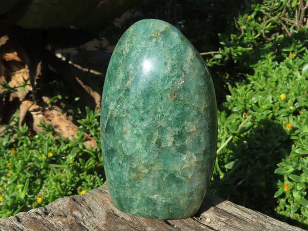 Polished Green Fuchsite Standing Free Forms x 3 From Madagascar - TopRock