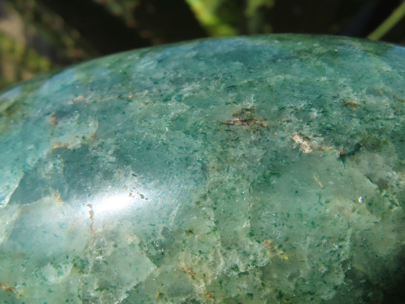Polished Green Fuchsite Standing Free Forms x 3 From Madagascar - TopRock