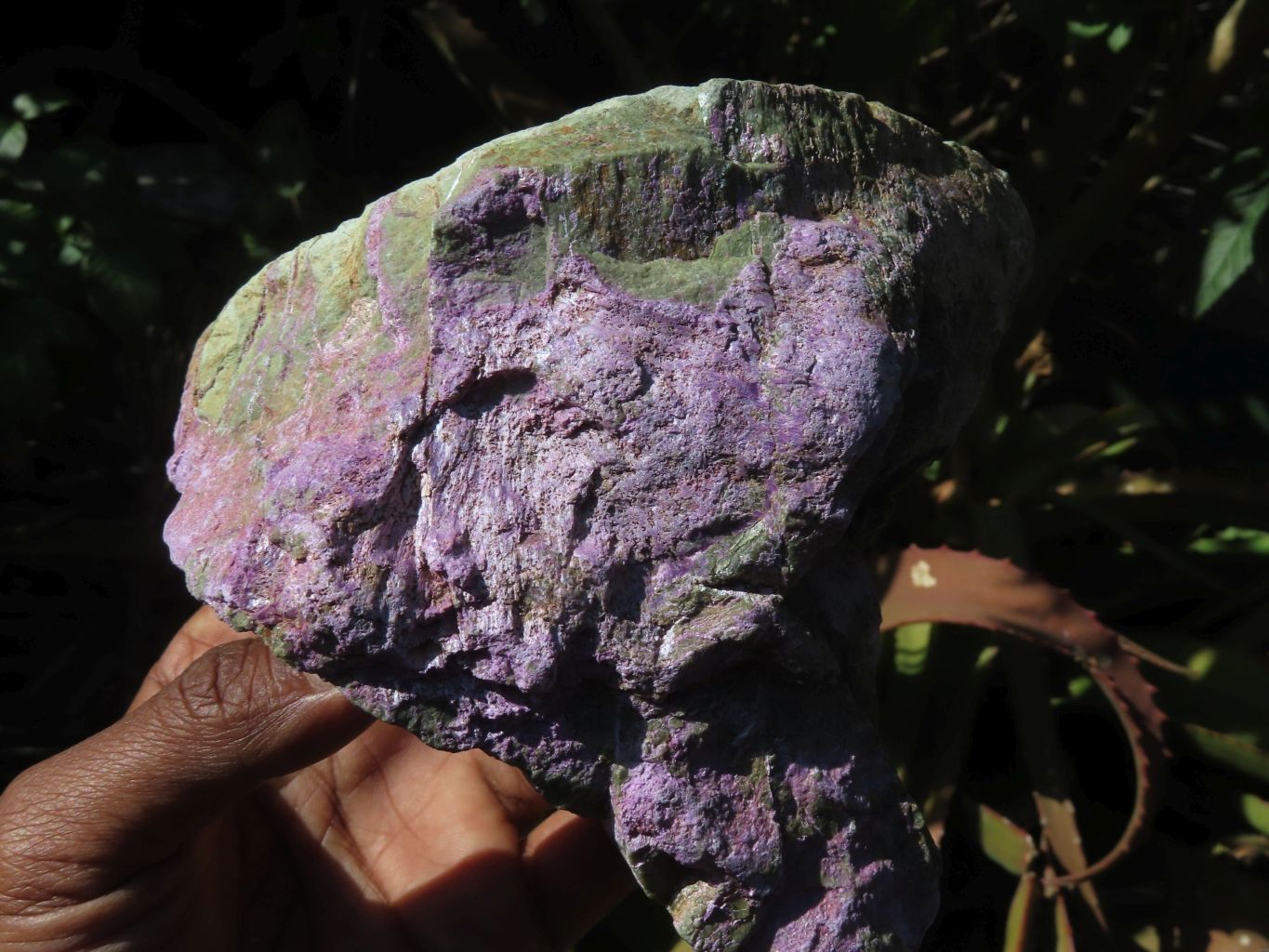 Natural Selected Rare Stichtite & Green Serpentine Specimens x 4 From Barberton, South Africa - TopRock