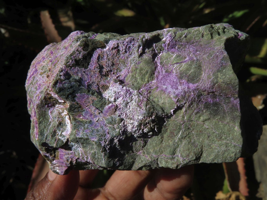 Natural Selected Rare Stichtite & Green Serpentine Specimens x 4 From Barberton, South Africa - TopRock