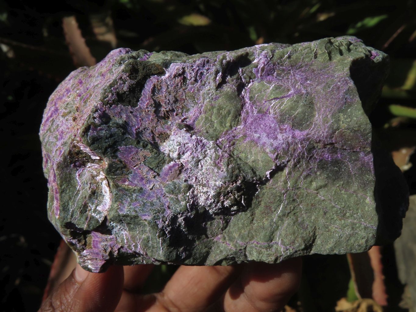 Natural Selected Rare Stichtite & Green Serpentine Specimens x 4 From Barberton, South Africa - TopRock