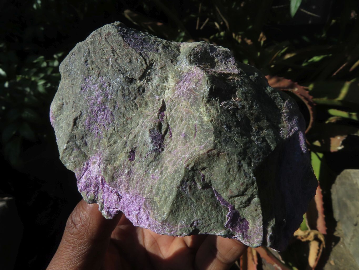 Natural Selected Rare Stichtite & Green Serpentine Specimens x 4 From Barberton, South Africa - TopRock