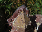 Natural Red Hematoid Quartz Clusters x 3 From Zimbabwe - TopRock