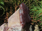 Natural Red Hematoid Quartz Clusters x 3 From Zimbabwe - TopRock