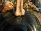 Polished Verdite Pumpkin Carving x 1 From Zimbabwe - TopRock