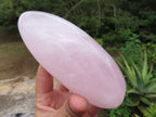 Polished Beautiful Rose Quartz Gemmy Standing Free Forms x 3 From Ambatondrazaka, Madagascar - TopRock