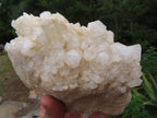 Natural White Phantom Quartz Clusters x 2 From Madagascar - TopRock