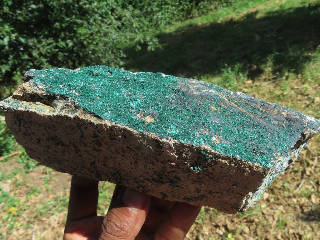 Natural Malachite Sparkly Specimens x 3 From Tenke, Congo - TopRock