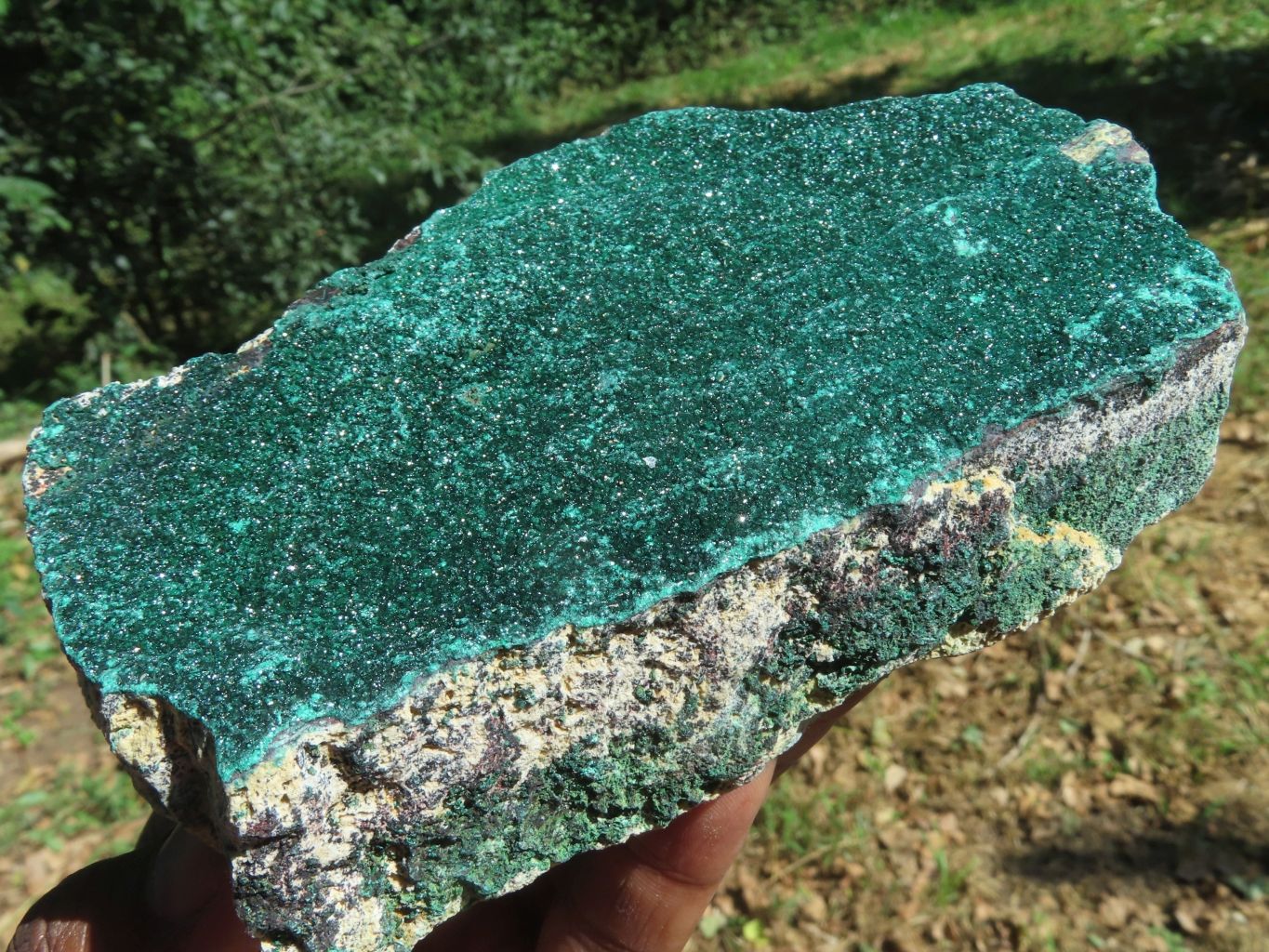 Natural Malachite Sparkly Specimens x 3 From Tenke, Congo - TopRock