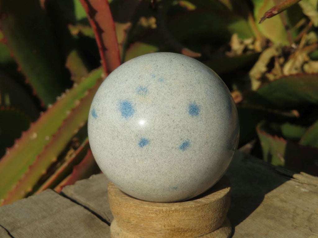 Polished Blue Spotted Spinel Spheres x 6 From Madagascar - TopRock