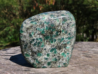 Polished Emeralds In Matrix Free Form x 1 From Zimbabwe - TopRock