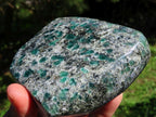 Polished Emeralds In Matrix Free Form x 1 From Zimbabwe - TopRock