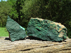 Natural Micro botryoidal Malachite on Matrix (Medium to Large Specimens ) x 2 From Congo - TopRock