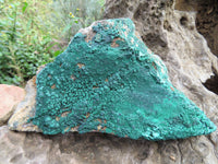 Natural Drusi Coated Malachite Specimens x 3 From Tenke Fungurume, Congo - TopRock
