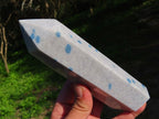 Polished Blue Spotted Spinel Crystal Points x 3 From Madagascar - TopRock