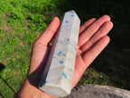 Polished Blue Spotted Spinel Crystal Points x 3 From Madagascar - TopRock