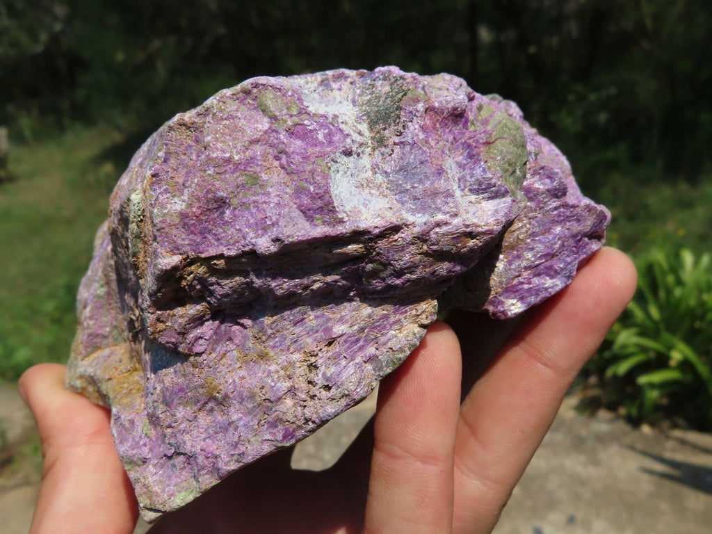 Natural Rare Stichtite & Green Serpentine Specimens x 3 From Barberton, South Africa - TopRock