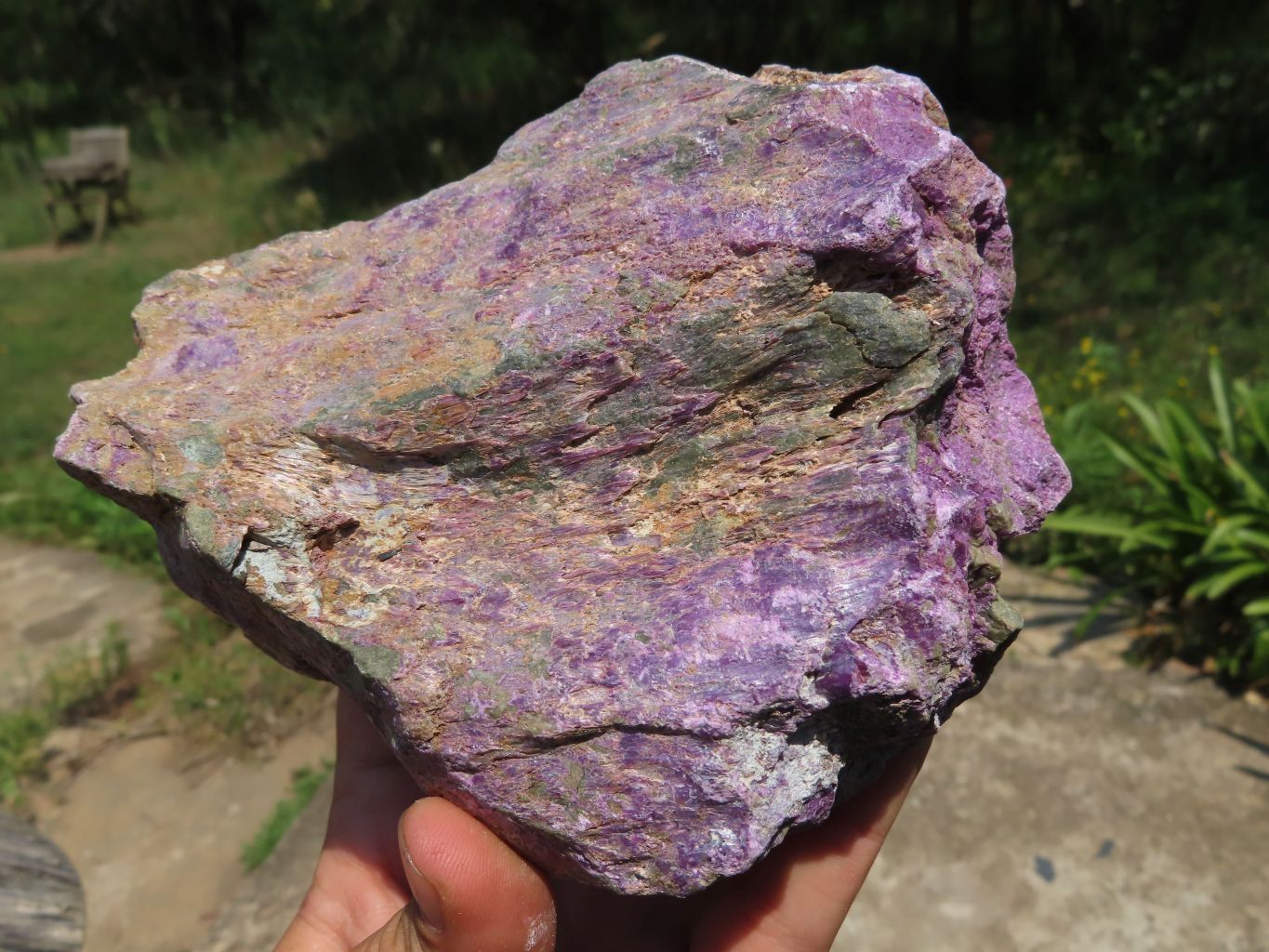 Natural Rare Stichtite & Green Serpentine Specimens x 3 From Barberton, South Africa - TopRock