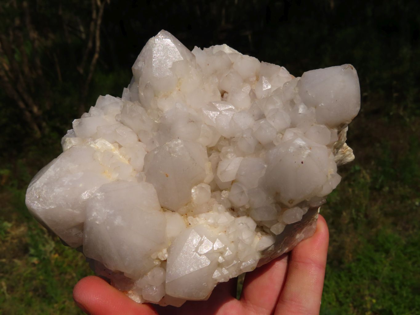 Natural Castle Quartz Clusters x 3 From Madagascar - TopRock