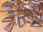 Polished Banded Tiger Iron Muggle Stone Jewellery Free Forms - Sold per Piece - From South Africa - TopRock